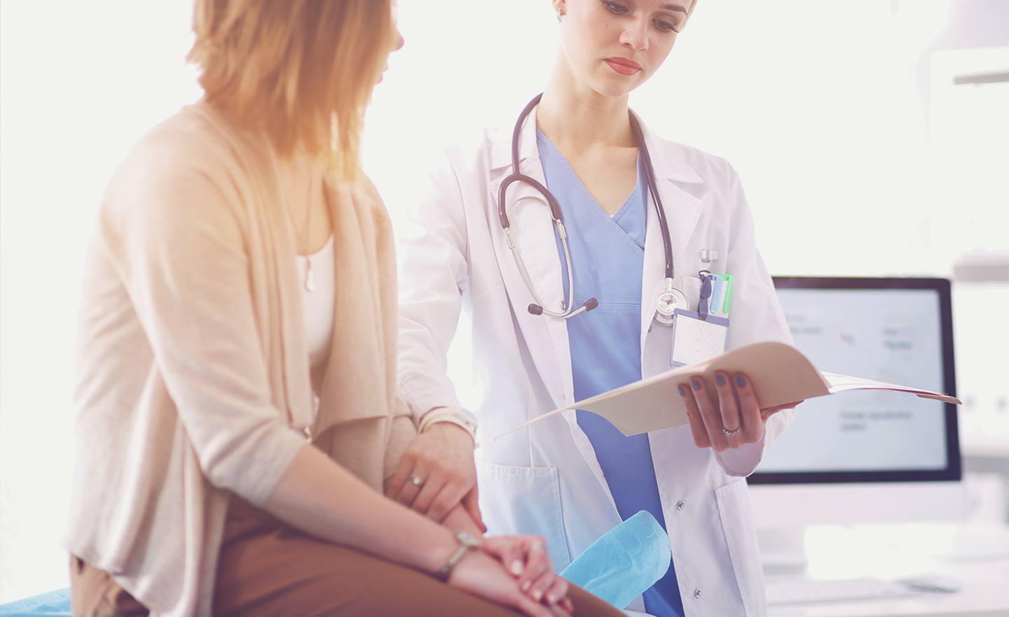 critical illness blog pic with doctor and patient